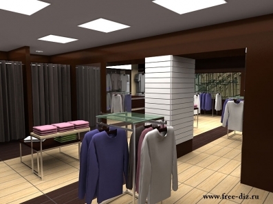 Дизайн магазинов одежды