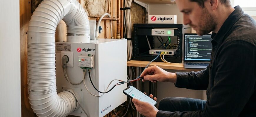 Как подключить вентиляцию к «умному дому» через Zigbee: реальный опыт настройки